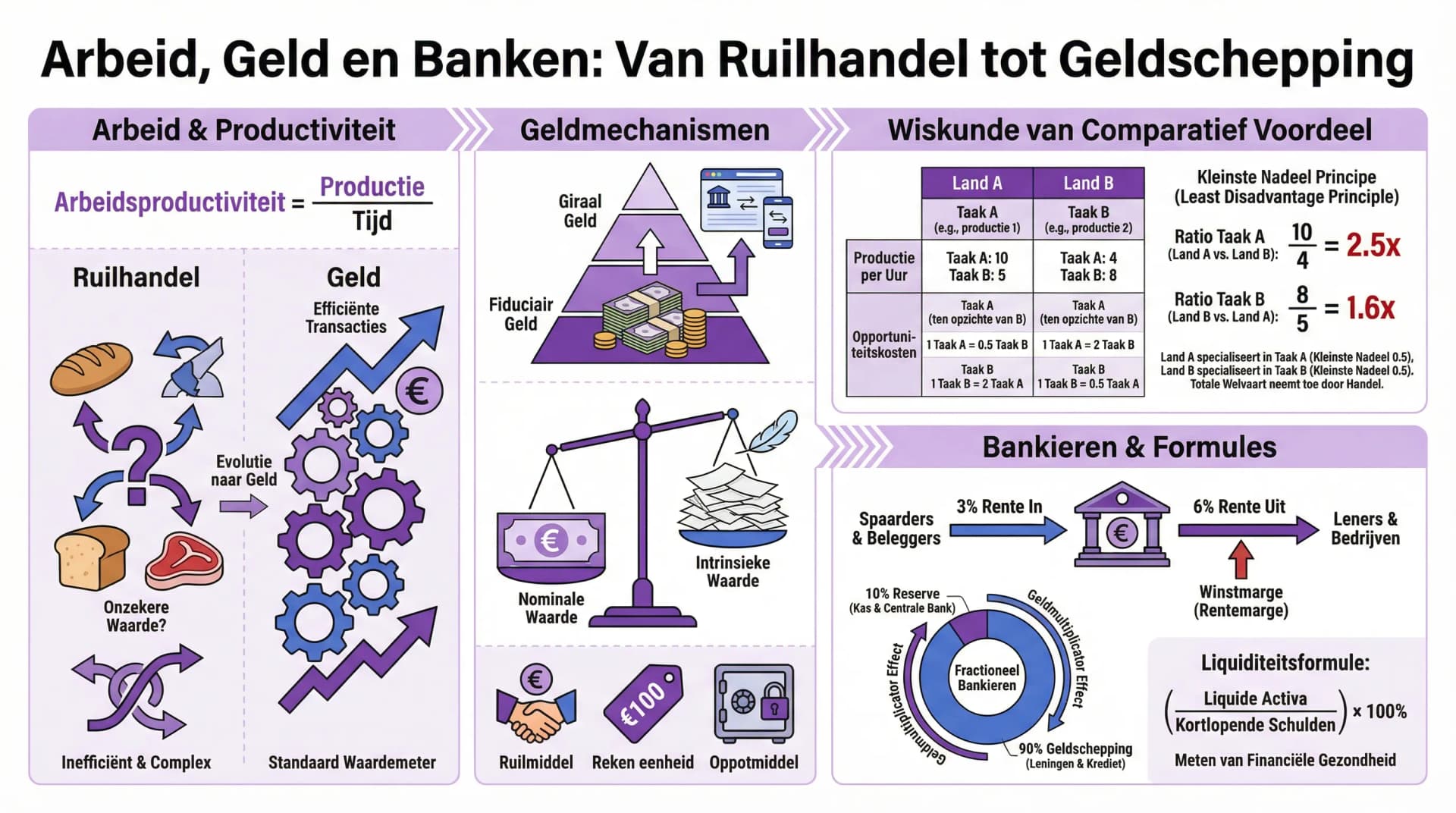 Samenvatting Arbeid, geld en banken