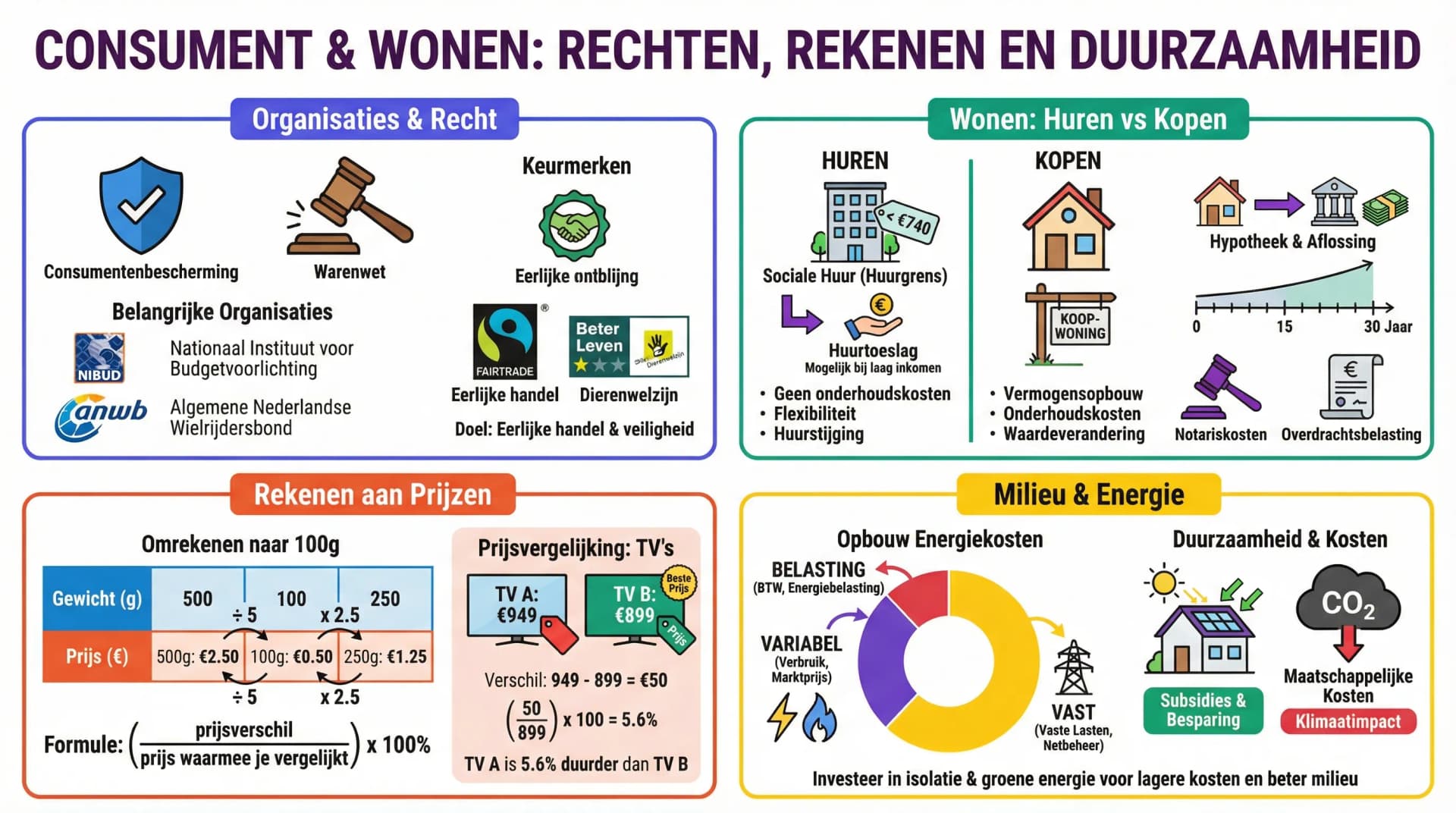 Samenvatting Wat voor consument ben jij